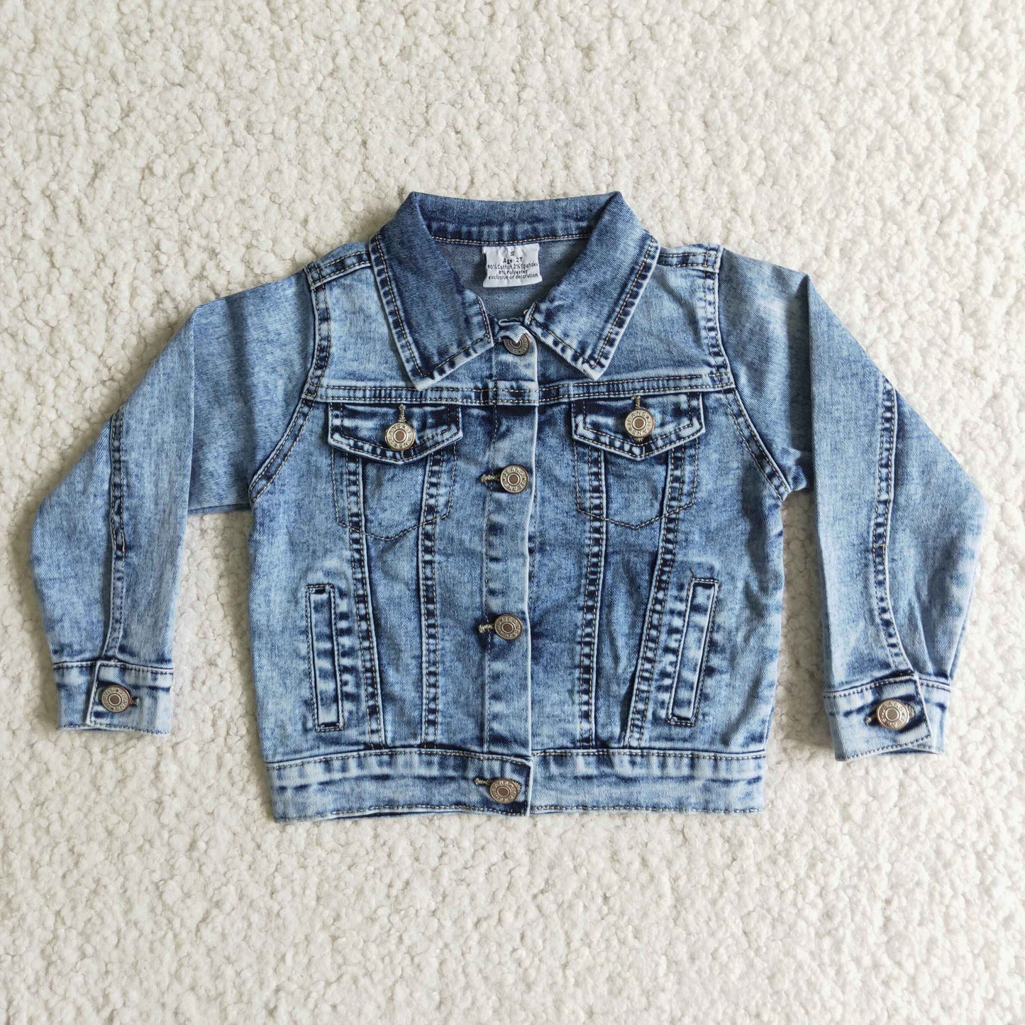 High quality girls denim jackets     6 A5-14