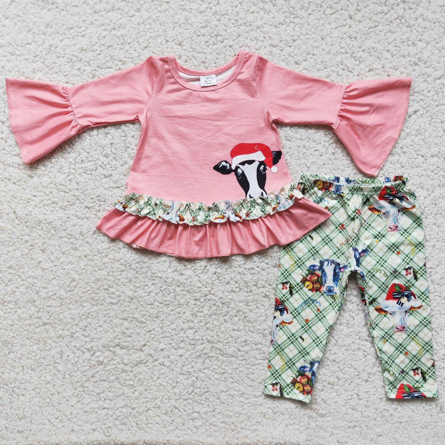 (Promotion)6 C10-30 Christmas Heifer Legging Pants Outfits