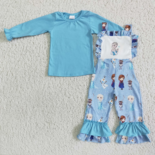 (Promotion)6 A17-28 Girls overall design outfits