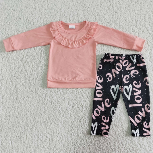 (Promotion)6 A28-29Long sleeve capris pants Valentine's Day outfits