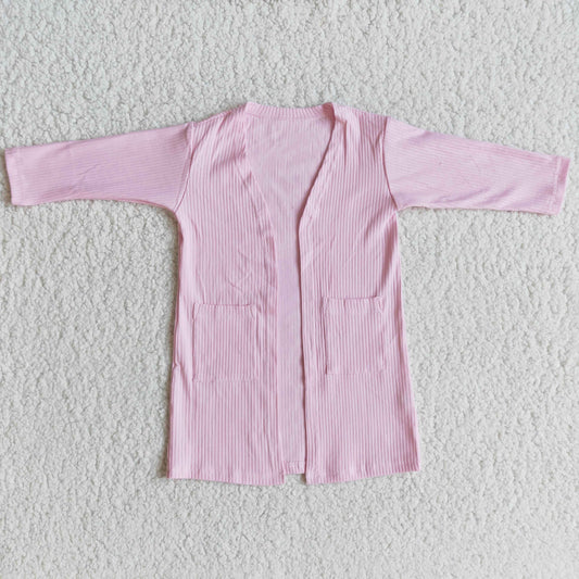 Baby girls cotton light pink cardigan 6 A31-13