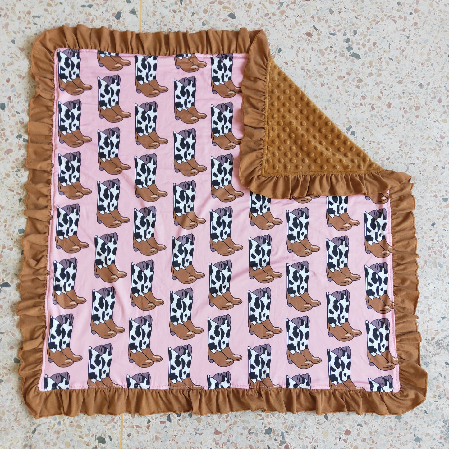 Boots print blanket