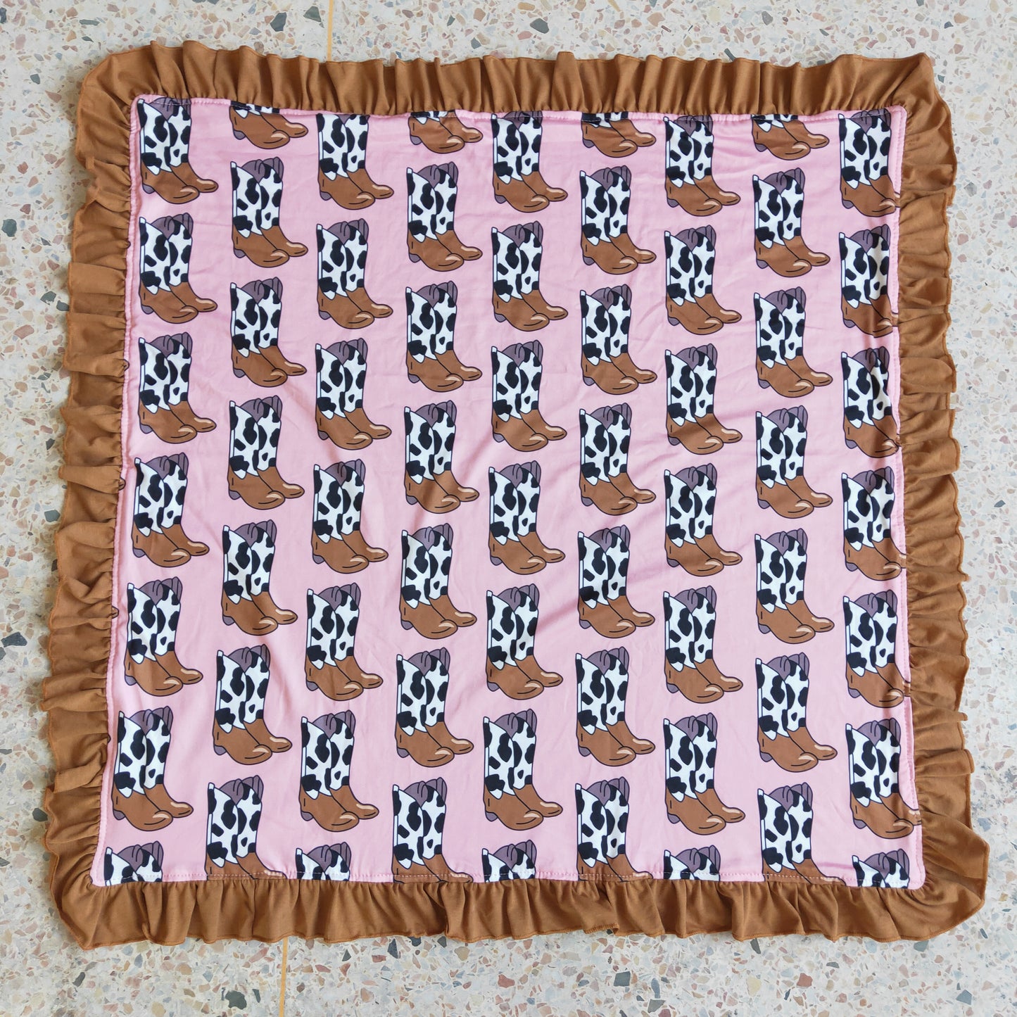 Boots print blanket