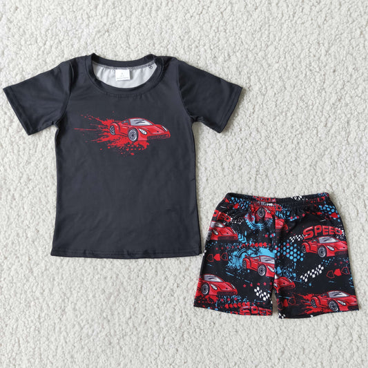 (Promotion)B0-27Boys short sleeved summer outfits