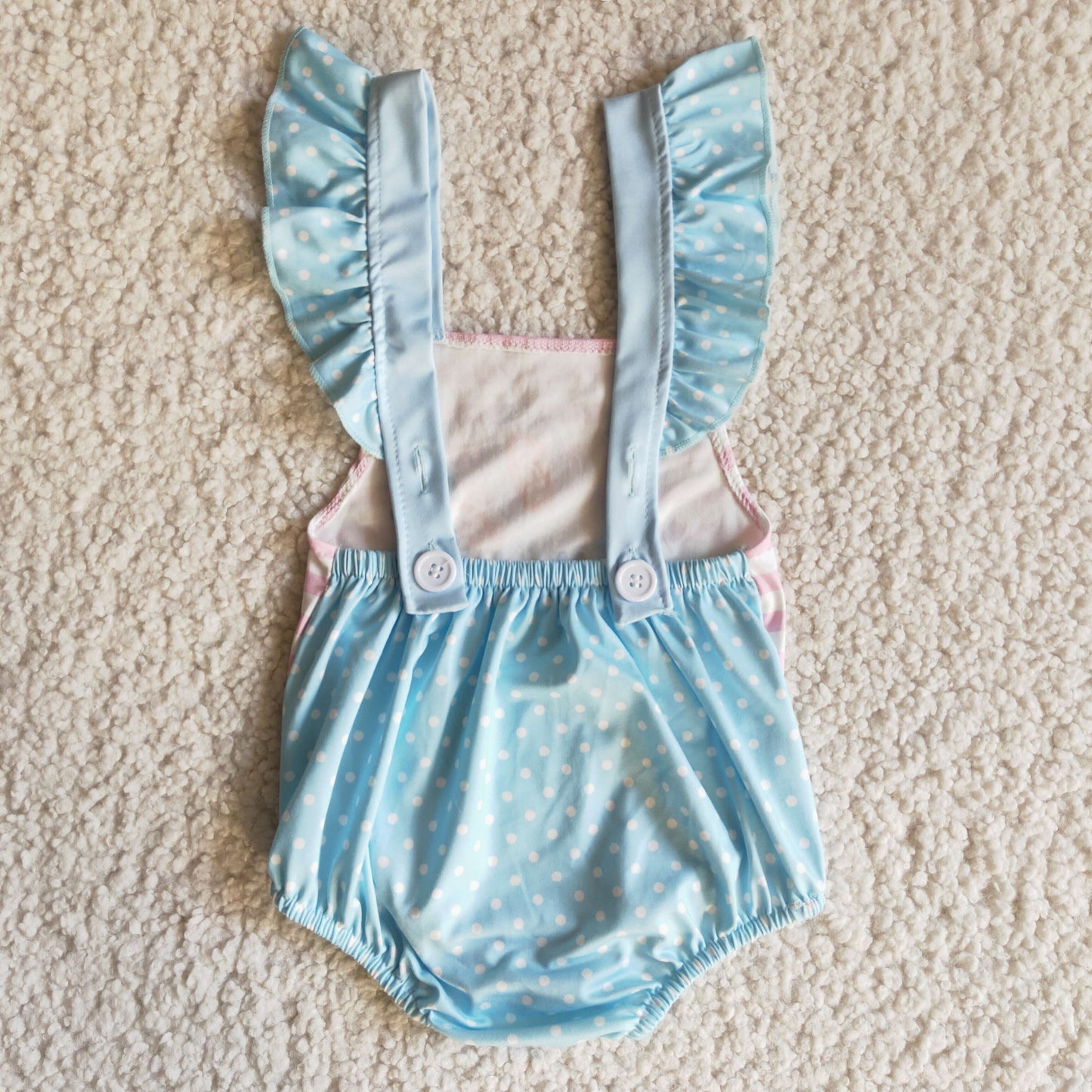 (Promotion)Baby girls bunny romper   E11-3