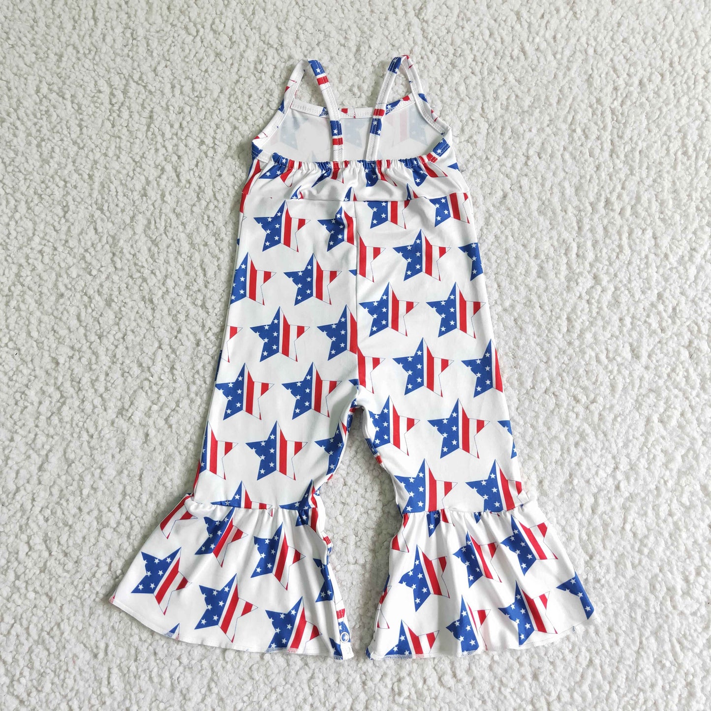 Sleeveless 4th of July jumpsuit  SR0057