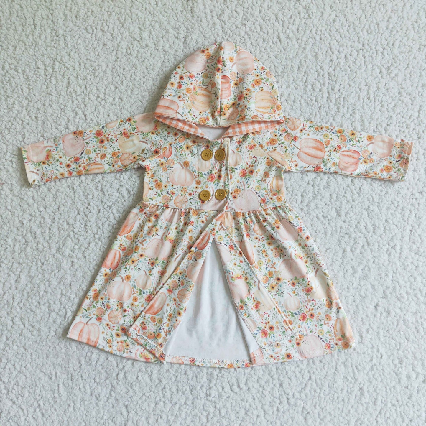 Girls hooded coat     GT0008