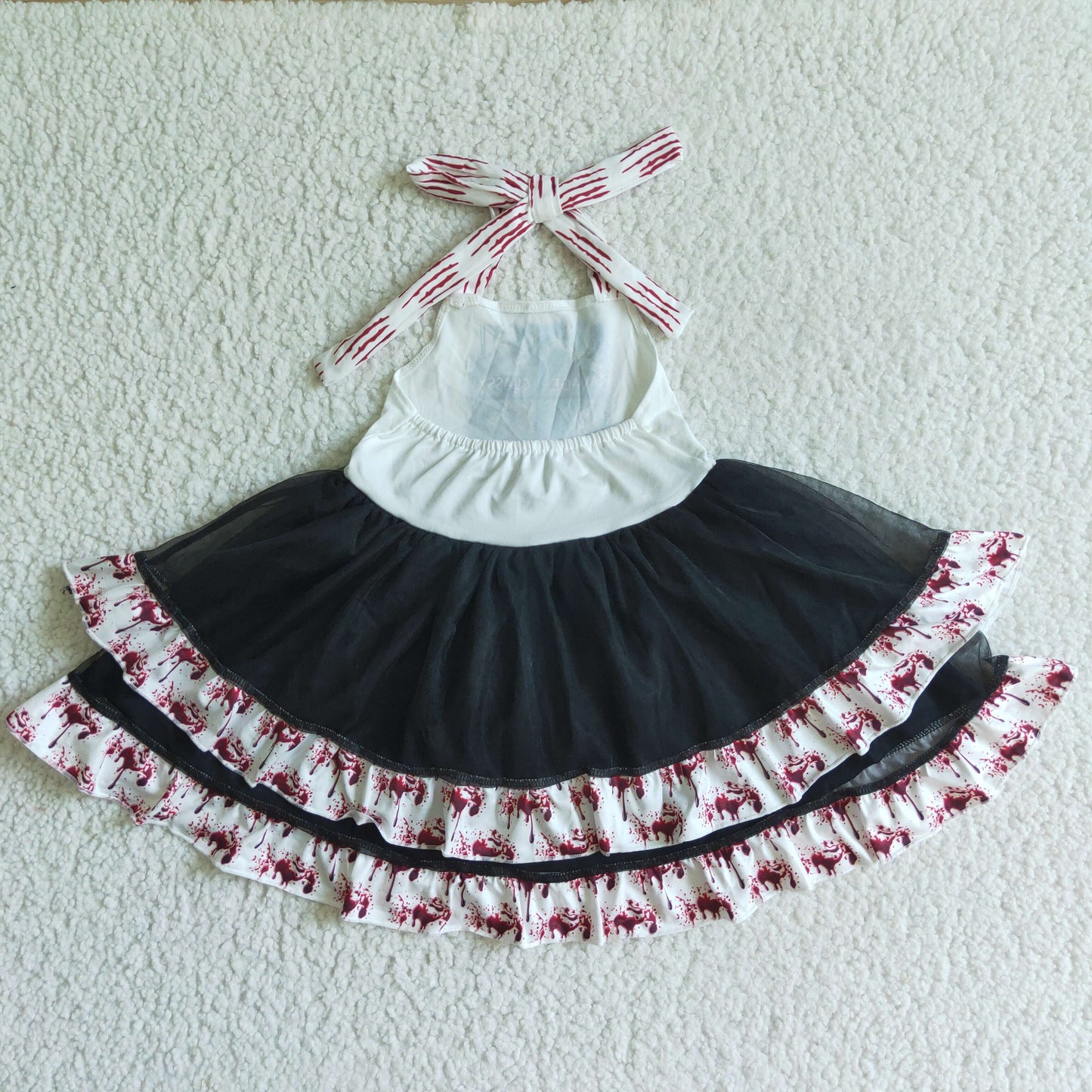 Girls Halloween tutu twirl dress   GSD0136