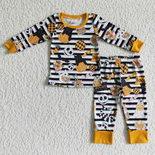 (Promotion)Boys Halloween pajamas      BLP0088