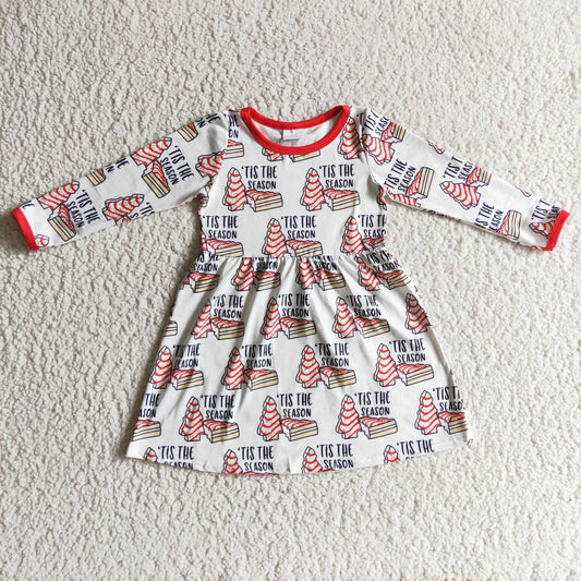(Promotion)Girls Christmas dress       GLD0110