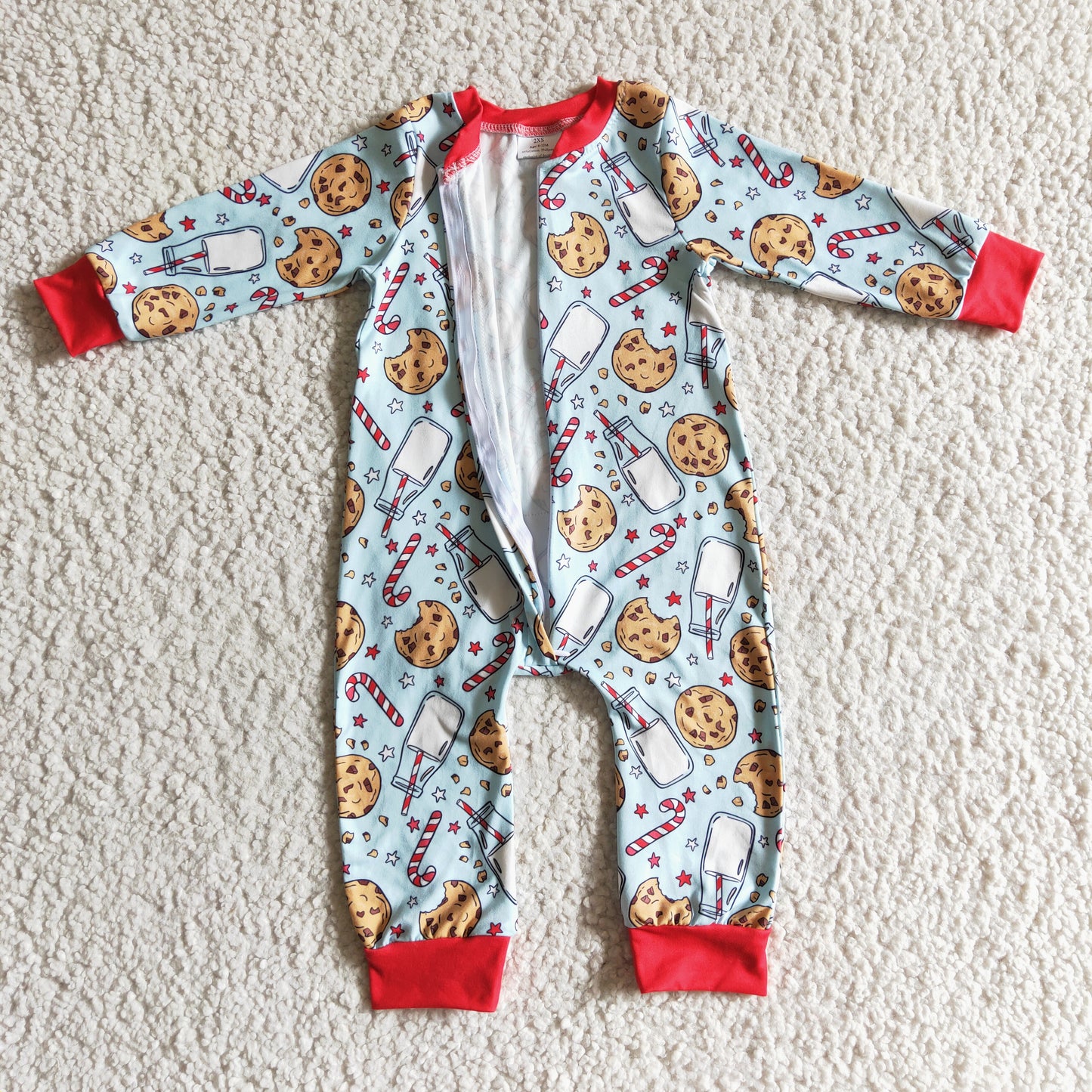 Boys Christmas romper     LR0186