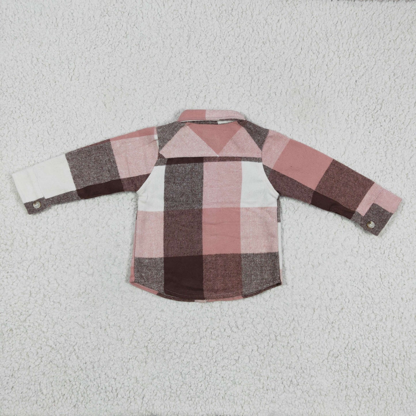 Kids cotton PINK winter shirt GT0073