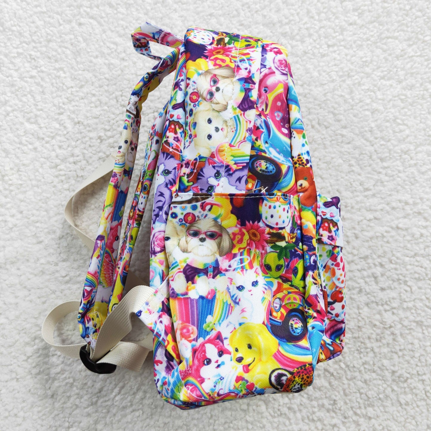 Girls bag cartoon print backpack BA0047