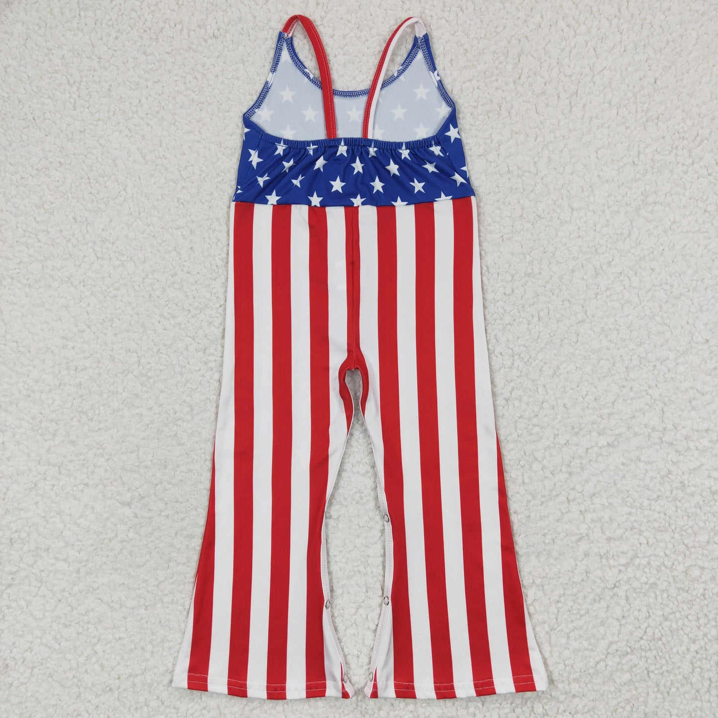 Girls 4th of July jumpsuit SR0256