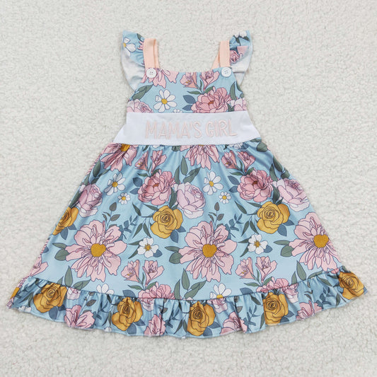 Mama's girl floral print summer dress GSD0315