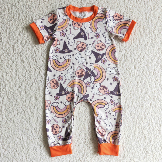 Boys Halloween romper    SR0085