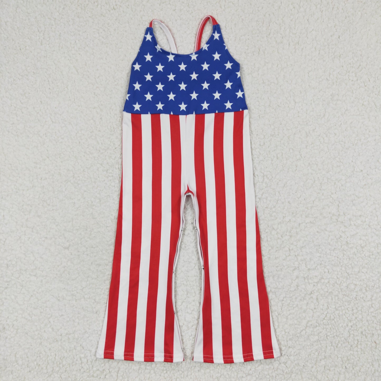 Girls 4th of July jumpsuit SR0256