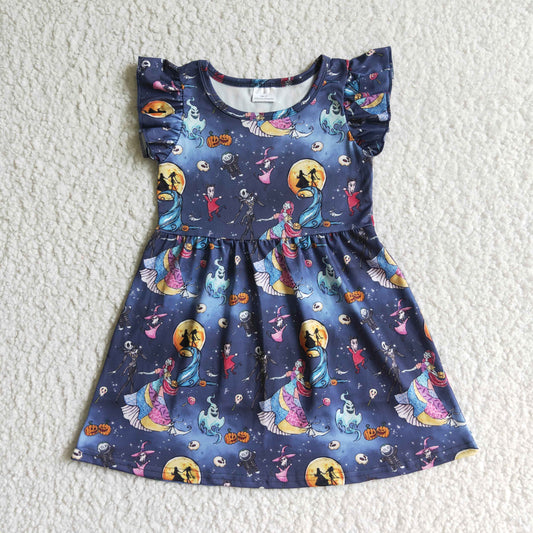 Girls Hallowmas dress    GSD0131